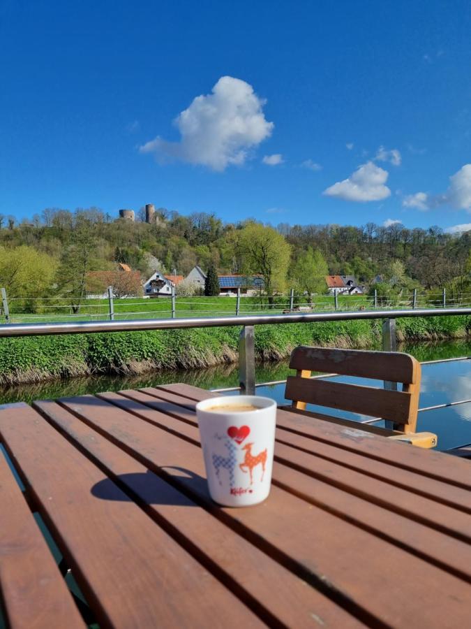 Ferienhaus Diemelaue Mit Klimaanlage Bad Karlshafen Exteriér fotografie